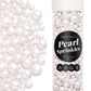 Sweet Spell White Pearl Sprinkles for Cake Decorating (130g/ 4.6oz) - Sugar Candy Ball Pearls for Cupcakes, Ice Cream Toppers, a