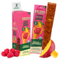 SOLELY - Organic Mango Raspberry Fruit Jerky - 12 Individually Wrapped Fruit Strips - Fruit Leather - Healthy Snacks for Adults