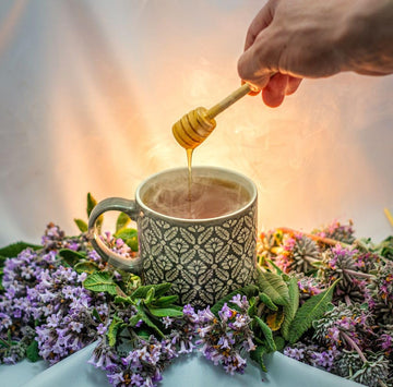 Holy Herb 100% Pure Raw Unfiltered Santa Yerba & Sage Honey, 16 Oz.