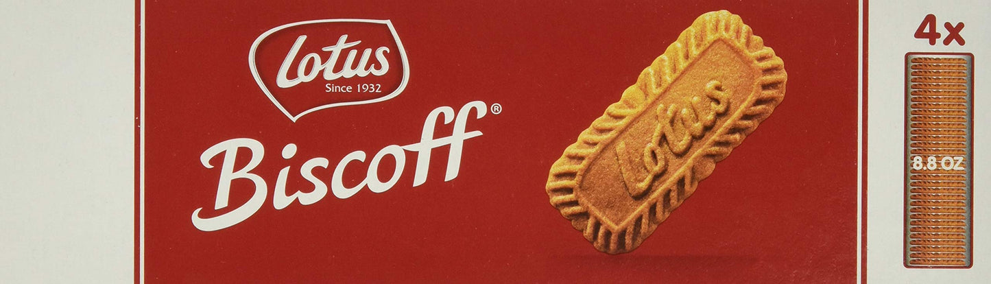 Lotus Biscoff Four Family Packs In One Box, 35.2 Ounce