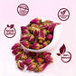 TEARELAE Premium Dried Rose Buds Edible Flowers 3oz - Natural Culinary Rosebuds for Tea, Baking, Candle & Soap Making