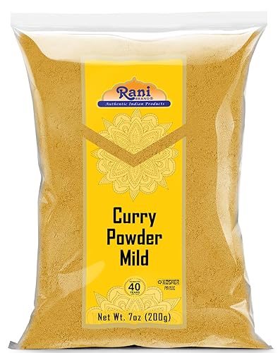 Rani Curry Powder Mild (10-Spice Authentic Indian Blend) 7Oz (200G) ~ All Natural | Salt-Free | No Chili Or Peppers | Vegan | No