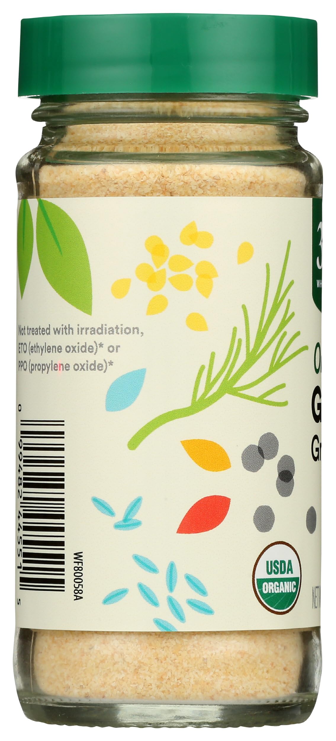 365 by Whole Foods Market  Organic Garlic Granules  2.57 Ounce