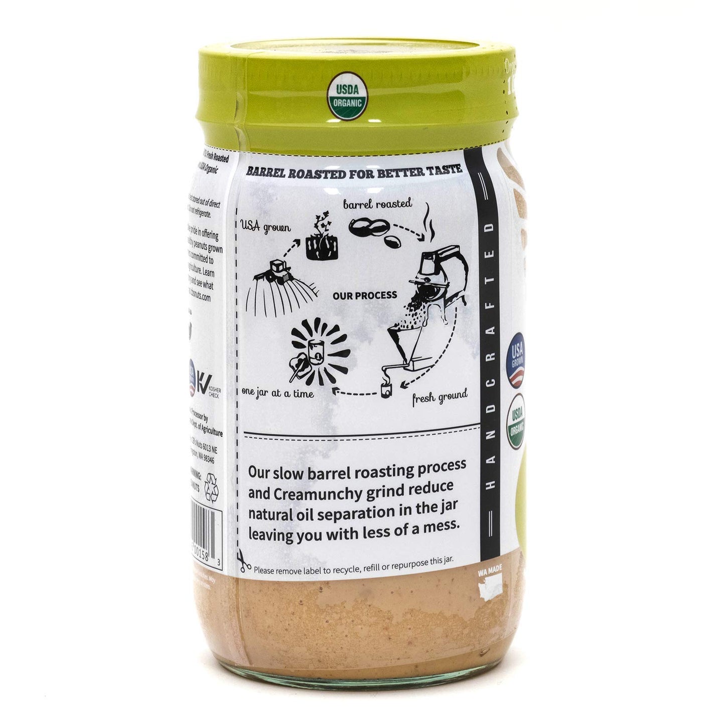 Cb'S Nuts Usa Grown Organic Creamunchy 1 Ingredient Peanut Butter (1 Pack)