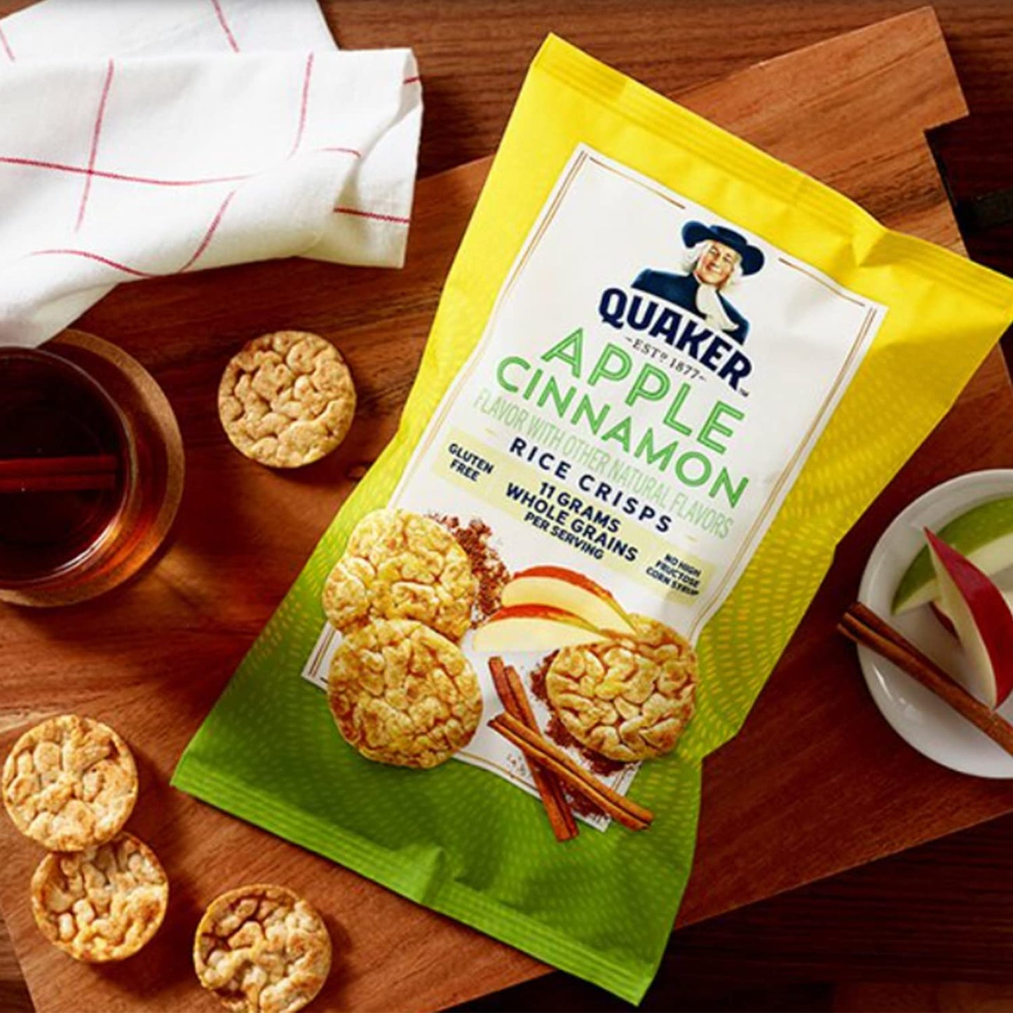 Rice Crisps Apple Cinnamon - Family Size