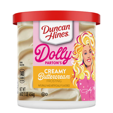 Duncan Hines Creamy Buttercream Frosting, 8 - 16 Oz Cans