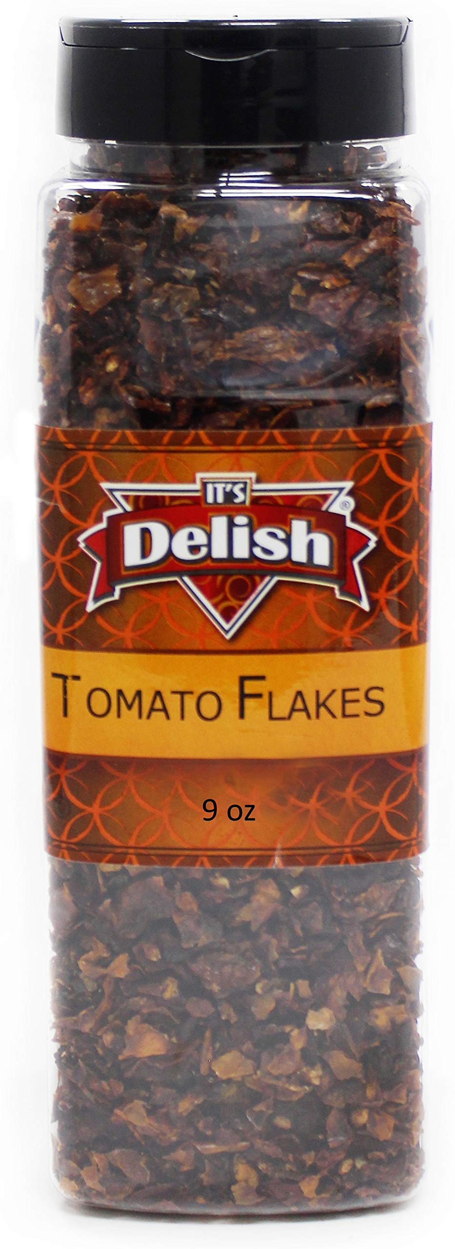 Its Delish enhanced Dried Tomato Flakes, Large Jar, Dried Natural Tomatoes Ready to Cook – Dehydrated Tomato Vegetable Flakes – Great for Home Cooking, Camping & Backpacking