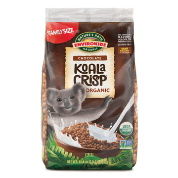 Envirokidz Koala Crisp Organic Chocolate Cereal, 1.6 Lbs. Earth Friendly Package (Pack Of 6), Gluten Free, Non-Gmo, Fair Trade, 
