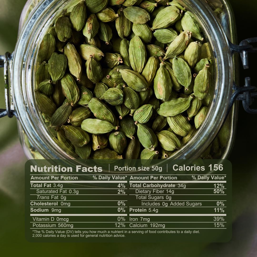 Naturemills Premium Cardamom - Whole Pods (50G)