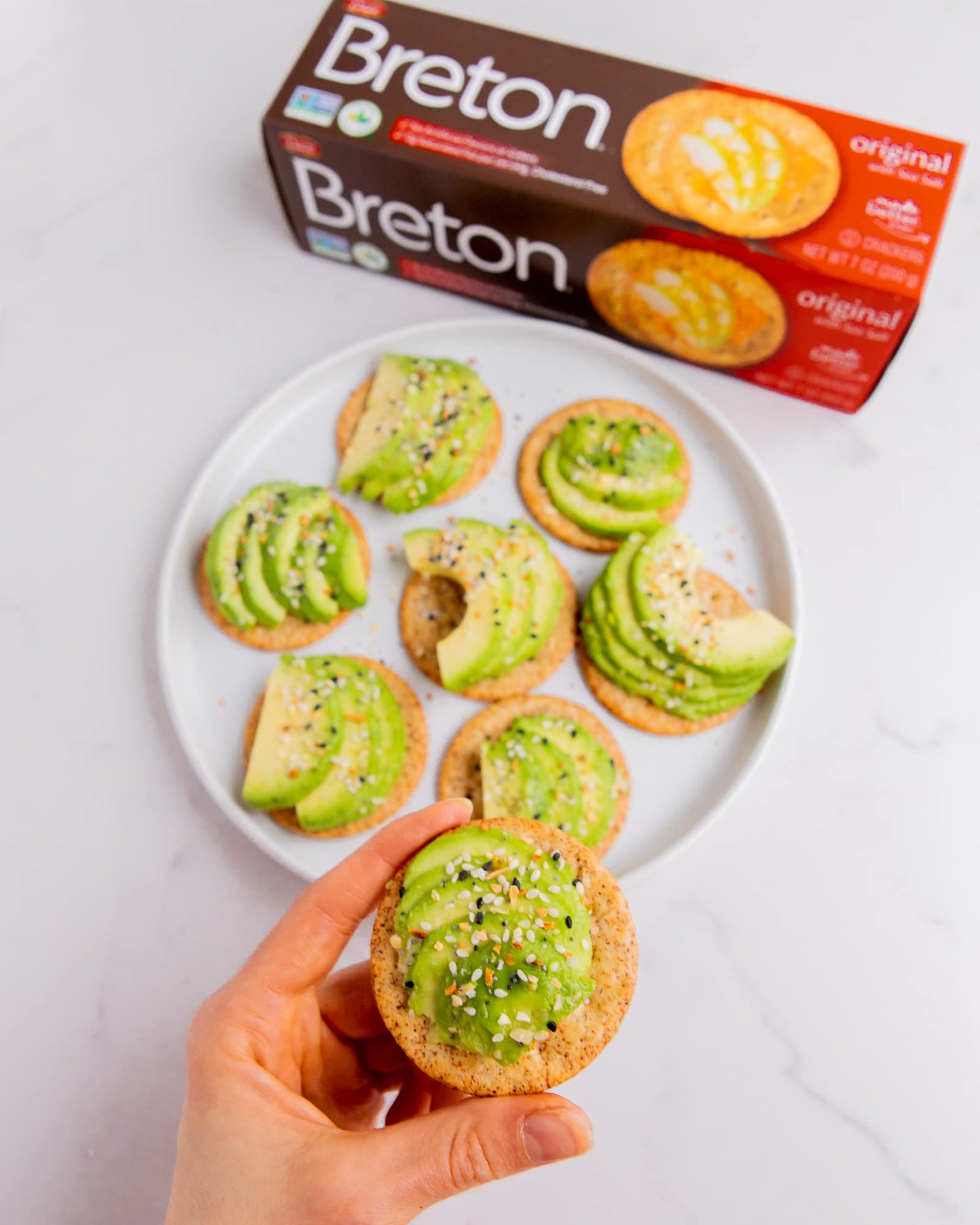 Breton Original Crackers 7 Ounce Pack Of 3