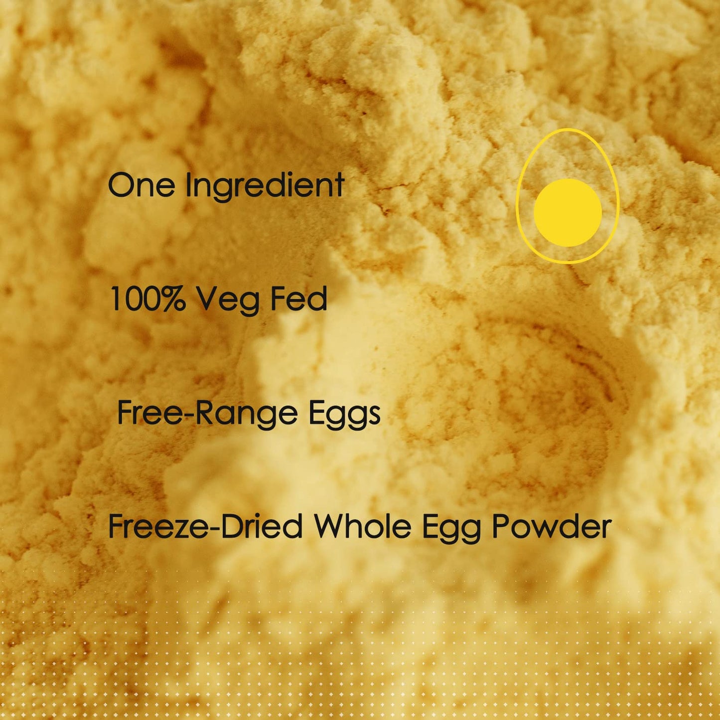 Orgfun Whole Eggs Powder, Just One Ingredient, Pasteurized Made In Usa Great For Baking , 8.82 Oz