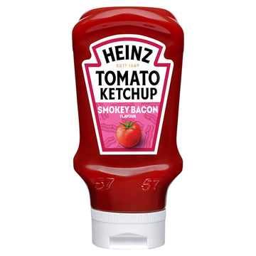 Heinz Tomato Ketchup Smokey Bacon Flavour 400ml
