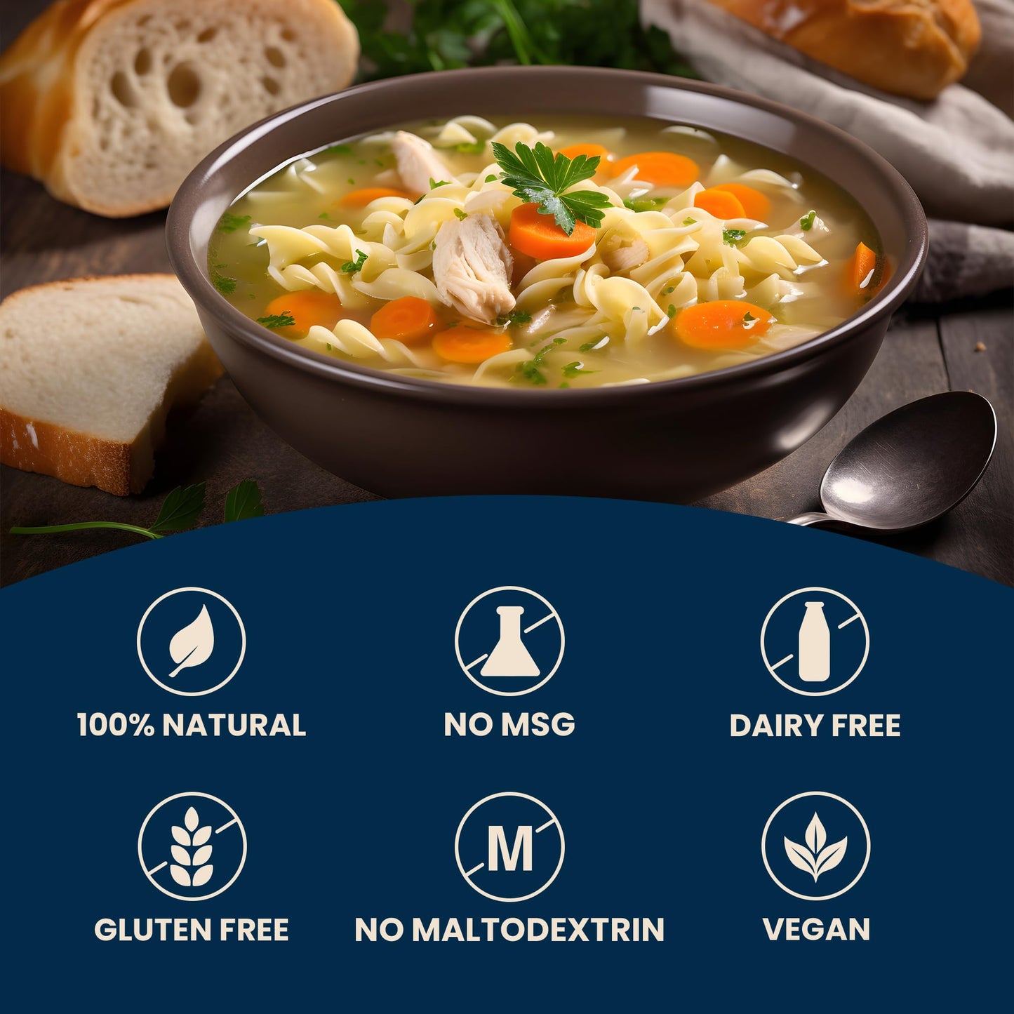 Massel Chicken Style Broth Boullion Cubes, Gluten Free, MSG Free, Dairy Free, Non GMO, 0g Trans Fat Soup Base Seasoning For Rame