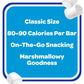 Rice Krispies Treats Crispy Marshmallow Squares, Kids Snacks, Cereal Bars, Variety Pack, 12.1Oz Box (16 Bars)
