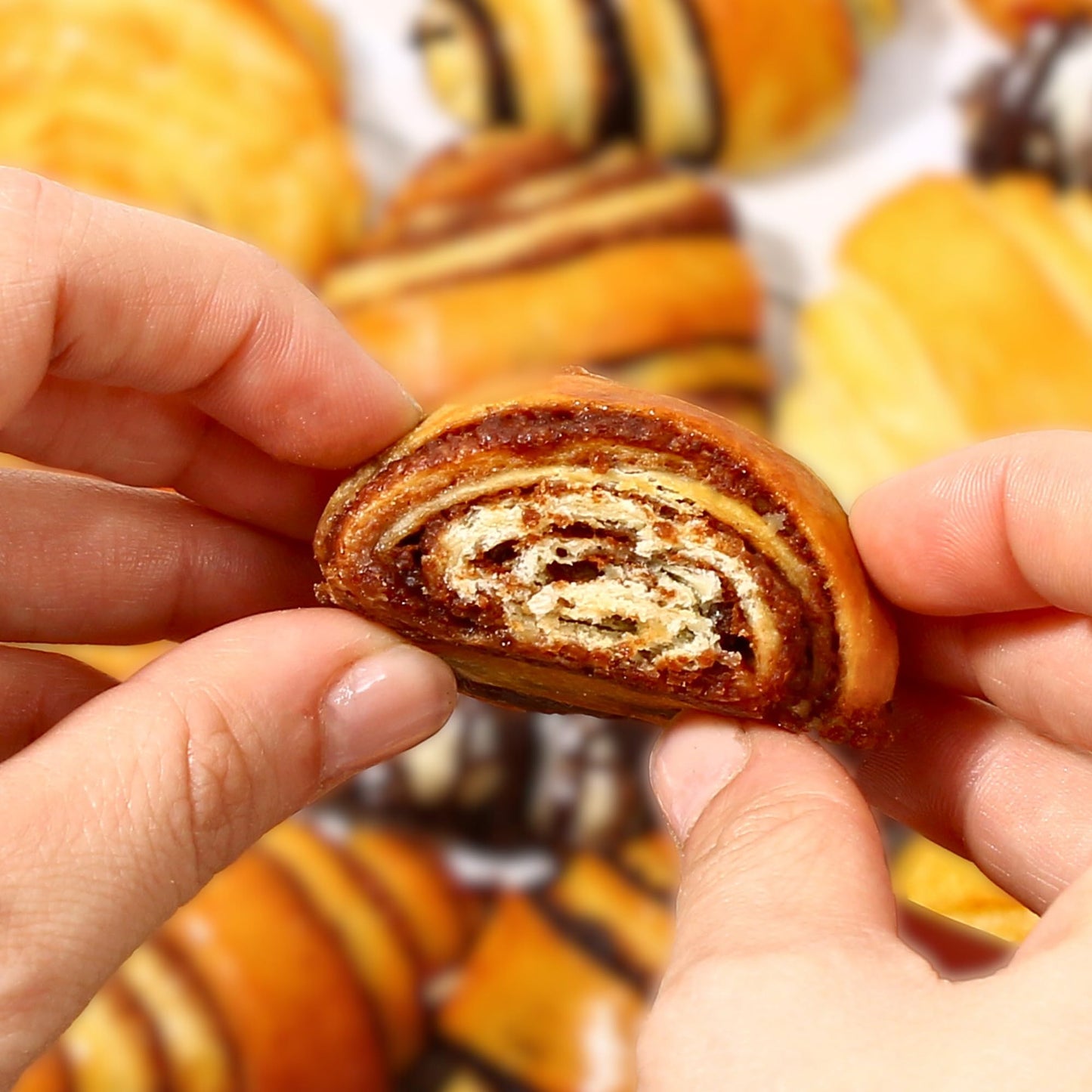 Cinnamon Rolls | Cinnamon Buns | Breakfast Pastry | Rugelach Pastries Cinnamon Croissants | No Coloring Added | Dairy & Nut Free