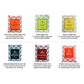 Octavius, Assorted Tea Sampler Gift Set (6 Flavors, 60 Tea Bags) | Black & Green Tea Sampler Pack | Leaf Cut Design Wooden Tea G