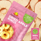 Amrita Dried Apple Rings, No Sugar Added, Vegan, Gluten-Free, 16 oz Resealable Bag