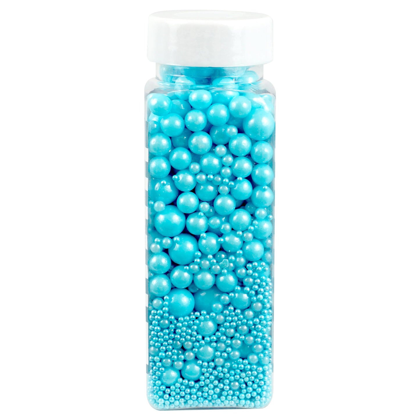 Blue Pearl Sugar Sprinkles 4.58 Oz, Blue Sprinkles For Cake Decorating, Blue Sprinkles Edible, Blue Sprinkles For Cupcakes