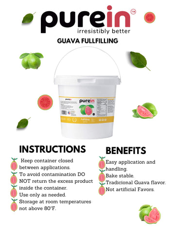 Guava Filling Cake And Pastry Filling- 10 Lb Bucket