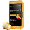 Bestpresso Coffee for Nespresso Original Machine 120 pods Certified Genuine Espresso Caramel Blend(Medium Intensity) Pods Compat
