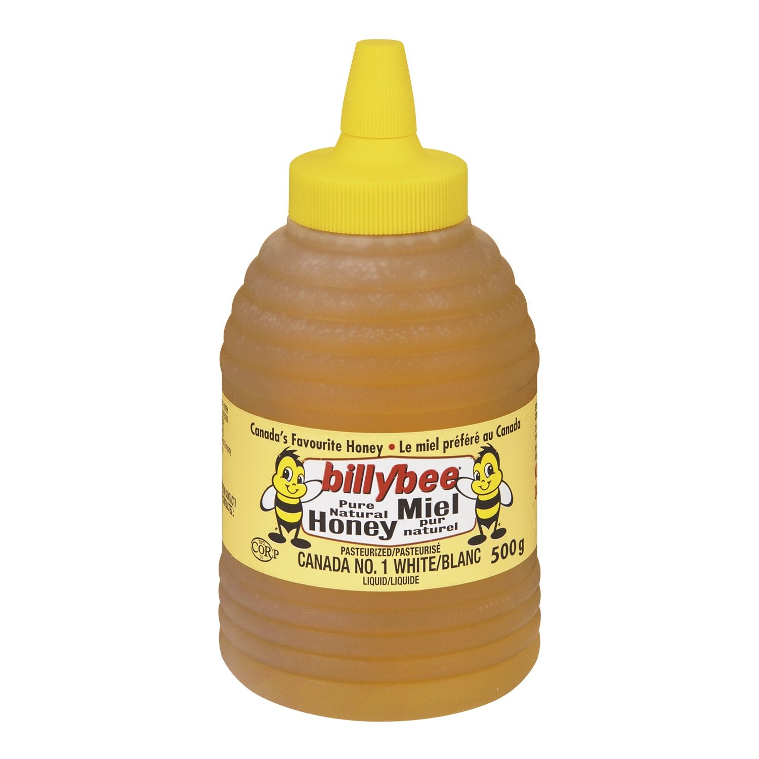Billy Bee, Pure Natural Honey, Liquid White, Squeeze, 500Ml/16.9 Fl.Oz, Imported From Canada}