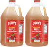 Lucys Organic Raw Apple Cider Vinegar, Unfiltered, Unpasteurized, 2 Gallon Pack