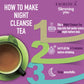 Detox Tea Night Cleanse Tea (2 Pack) - Herbal Tea Detox Cleanse For Weight Loss, Colon Cleanse And Digestive Health, All Natural