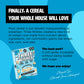 Plant-Based and Vegan Breakfast Cereal by Three Wishes - Unsweetened, 1 Pack - More Protein and Less Sugar Snack - Gluten-Free,