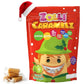 Zolli Caramelz Sugar-Free Candy - Creamy  Chewy  Dye-Free  Keto & Diabetic-Friendly Healthy Candy  Dentist-Approved  for Kids (Caramel Green Apple  3 oz)
