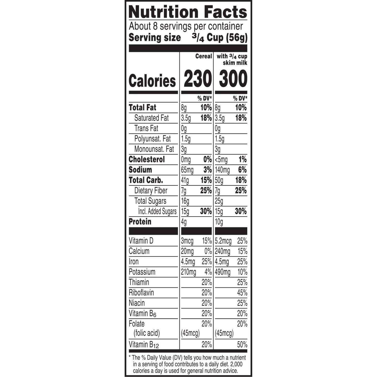 Kelloggs Cracklin Oat Bran Breakfast Cereal, Family Breakfast, Fiber Cereal, Original (3 Boxes)