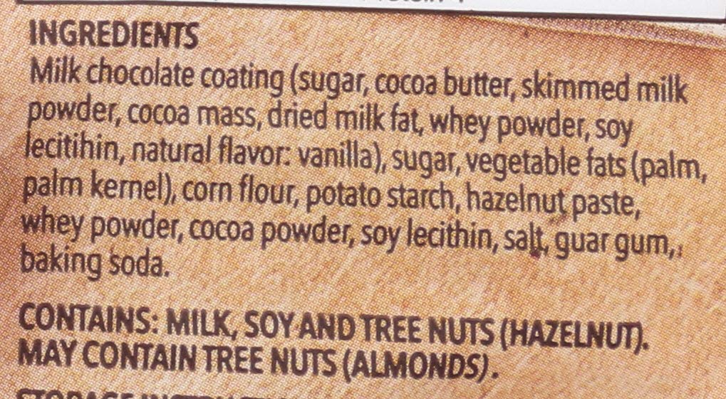 Schar Gluten Free Chocolate Hazelnut Bars 3-Count (6-Pack)