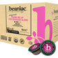 beaniac Organic Bean Me Up Coffeehouse Blend K Cup Pods, Medium Roast, 72 Count, Rainforest Alliance Certified, Compatible with Keurig