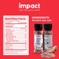 Impact - Coarse Himalayan Pink Sea Salt - No Additives Rich in Trace Minerals Non-GMO Gluten-Free Ideal for Low-Carb Fasting Coo