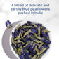 Vahdam, Butterfly Pea Flower Tea (1.76Oz) 100+ Cups | Delicate & Earthy | Vacuum Sealed For Freshness | Butterfly Pea Flower Loose Leaf Tea | Brew Iced Tea, Cooking, Mocktails & Cocktails