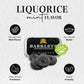 Barkleys Liquorice Breath Mints - Vegan Cool Mint Candy - 6 Pack - Reusable Tin - 50 Count Each