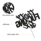 Thirty Six Black Glitter Cake Toppers 36 Years Old 36Th Birthday Party Decorations Supplies