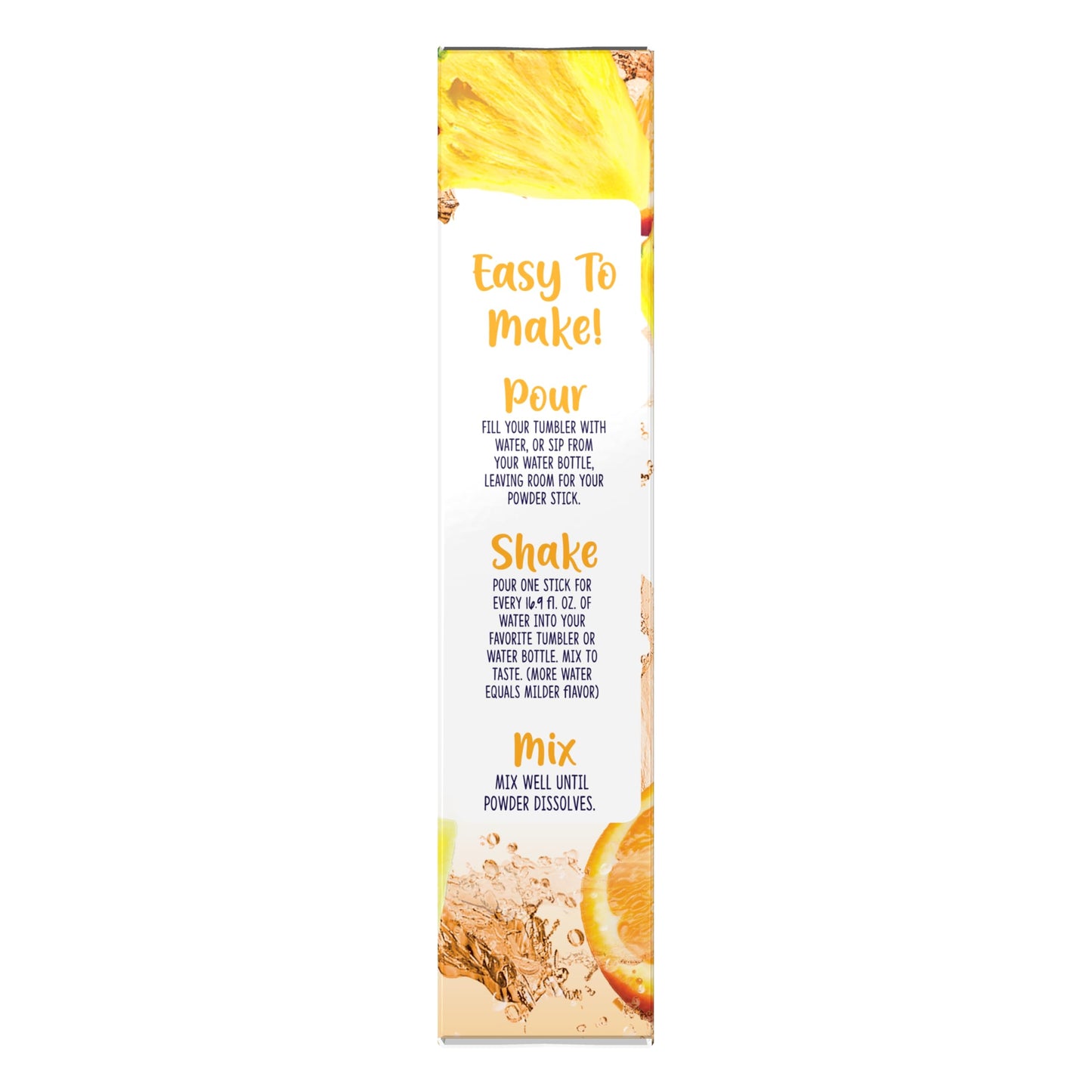 Welch's Singles To Go Water Drink Mix - Orange Pineapple, 72 Servings (12 Boxes, 6 Packets Each) - Flavorful Hydration on the Go!