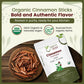 Organic Way True Ceylon Cinnamon Sticks (Cinnamomum Verum) - Organic & Kosher Certified | Raw, Vegan, Non Gmo & Gluten Free | Usda Certified | Origin - Sri Lanka (1/4Lbs / 4Oz)