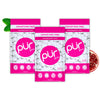 Pur Gum | Aspartame Free Chewing Gum | 100% Xylitol | Natural Pomegranate Mint Flavored Gum, 55 Pieces (Pack Of 3)