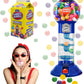 Fruidles Coin Operated Gumball Machine for Kids - 10.5 Tall, Includes 150 Gum Balls, Assorted Colors - Fun Candy Dispenser Toy