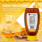 Dependable Food Raw Honey - 16 Oz. Squeeze Bottle - 100% Pure, Raw, All Natural, Wildflower Honey - Hive To Bottle
