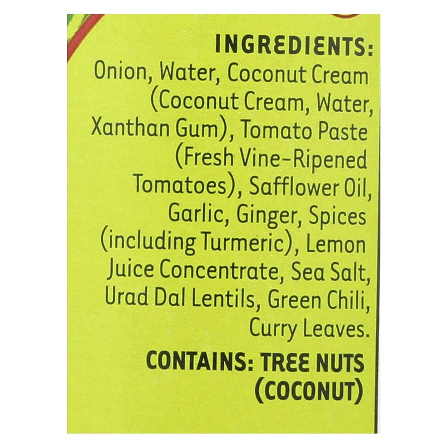 Madras Curry Simmer Sauce 12.50 Ounces (Case Of 6)