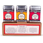 SPICEWALLA Grill Dry Rub 3 Pack | Carolina Pork, Cowboy Grilling, Honey Herb | 3 Piece Assortment for BBQ, Steak, Chicken & Vegetables