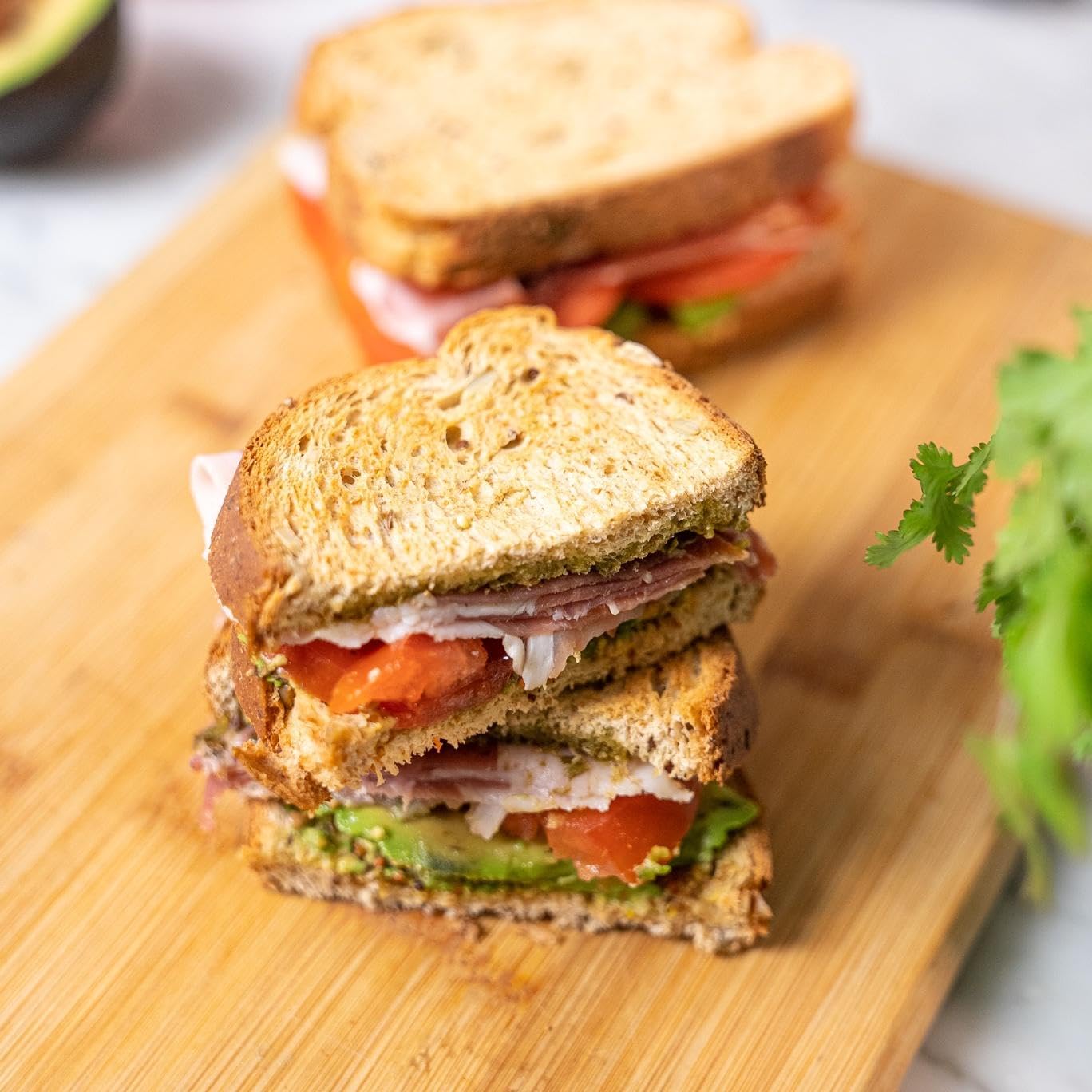 Hero Seeded Bread - Delicious Bread with 1g Net Carb, 0g Sugar, 60 Calories, 12g Fiber per Slice | Tastes Like Regular Bread | L