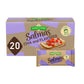 Sanissimo Oven Baked Corn Crackers, Gluten Free, Non-GMO, 20 Packs of 3 Crackers, 0.64 Ounce Each