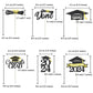 Chewarelly 24 Pack 2024 Graduation Cupcake Toppers Set, Glitter Congrats Grad Cake Decor, Graduation Cake Picks For Senior High