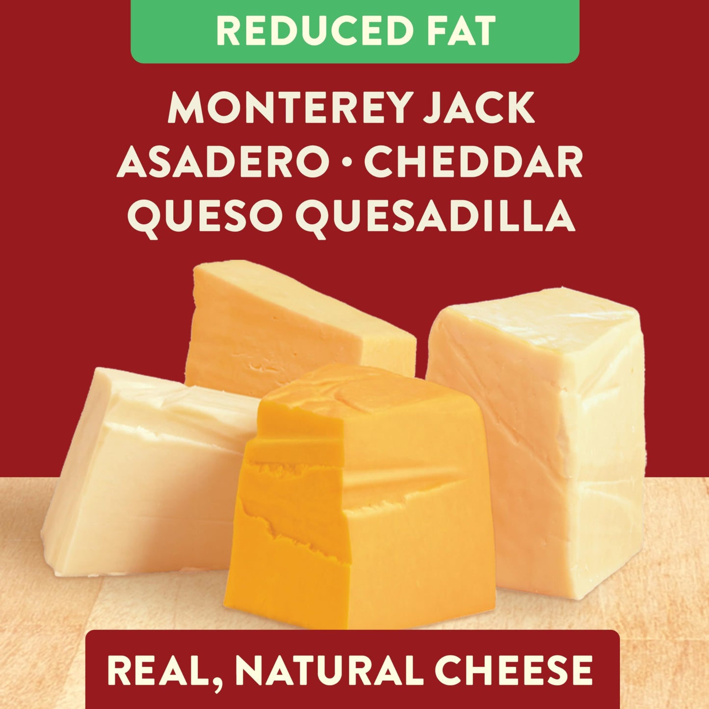 Sargento Reduced Fat Natural 4 Cheese Mexican Shredded Cheese, Traditional Cut, 7 oz