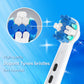 Replacement Toothbrush Heads Fit For Braun Electric Toothbrushes, 8Pcs, Round Brush Head For Flossaction, Repuesto For Oral B Ty