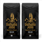 Death Wish Coffee Valhalla Java Blend - Dark Roast Whole Bean Coffee - 2 Bags (12oz) - Arabica & Robusta