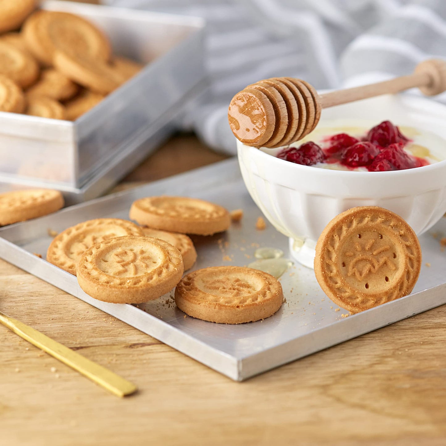 Schar - Shortbread Cookies - Certified Gluten Free - No GMO's, Lactose, Wheat or Preservatives - (7.1 oz) 6 Pack